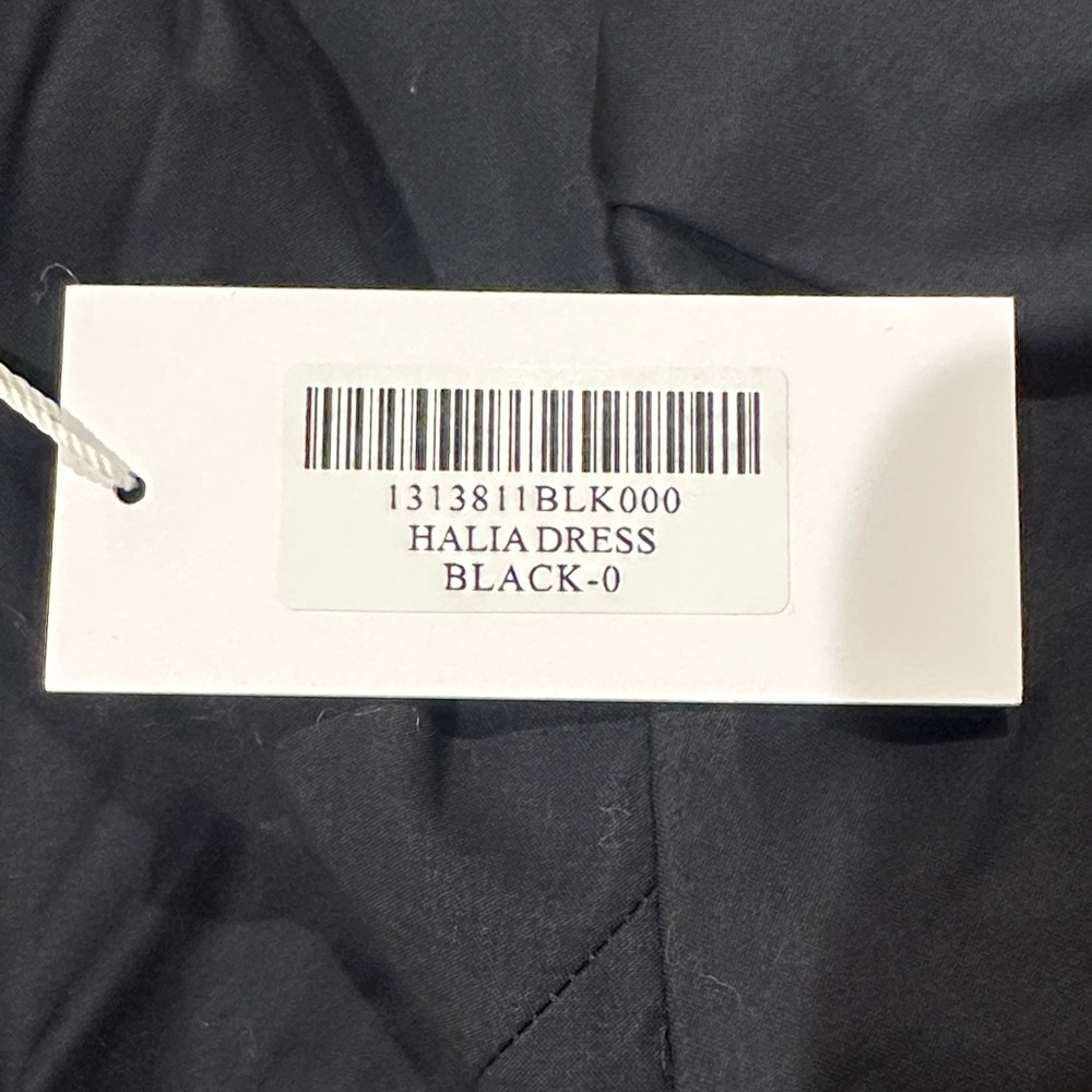 Reformation Black Halia Dress, Size 0 - Picture 6 of 7